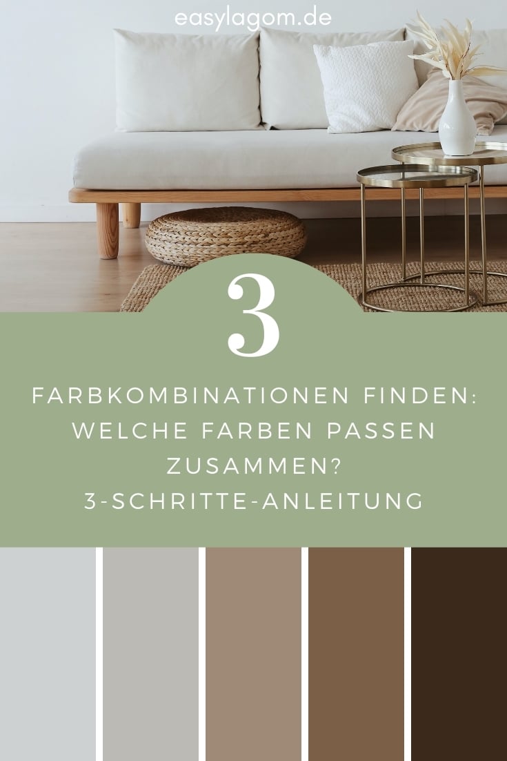 FARBPALETTE BRAUN minimalistisch schlichte Farbkombination finden FARBPALETTE BRAUN minimalistisch schlichte Farbkombination finden