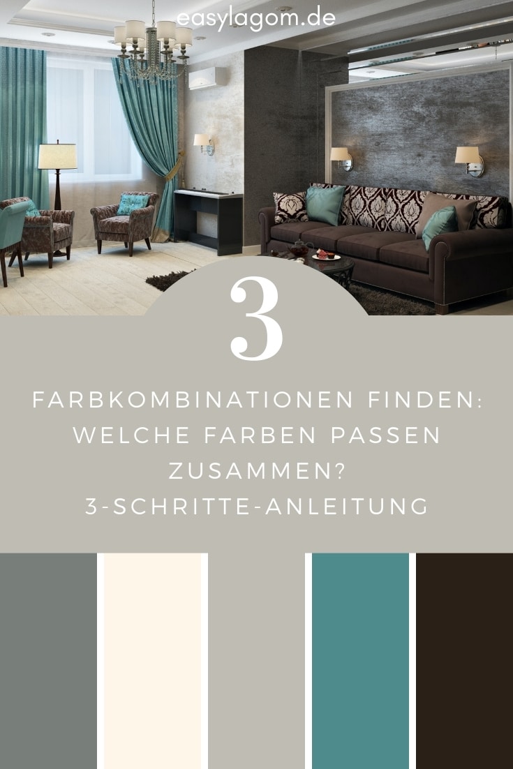 FARBPALETTE PETROL BRAUN modernes Wohnzimmer elegante und extravagante Farbkombination finden FARBPALETTE PETROL BRAUN modernes Wohnzimmer elegante und extravagante Farbkombination finden